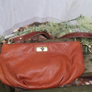 JCrew Adjustable Soft Leather Shoulder Bag